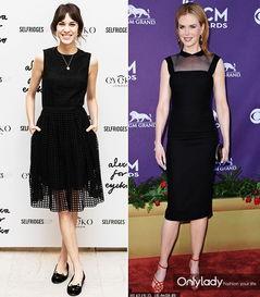 明星款小黑裙,明星款小黑裙的优雅魅力解析